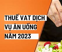 Thuế Vat Dịch Vụ Ăn Uống